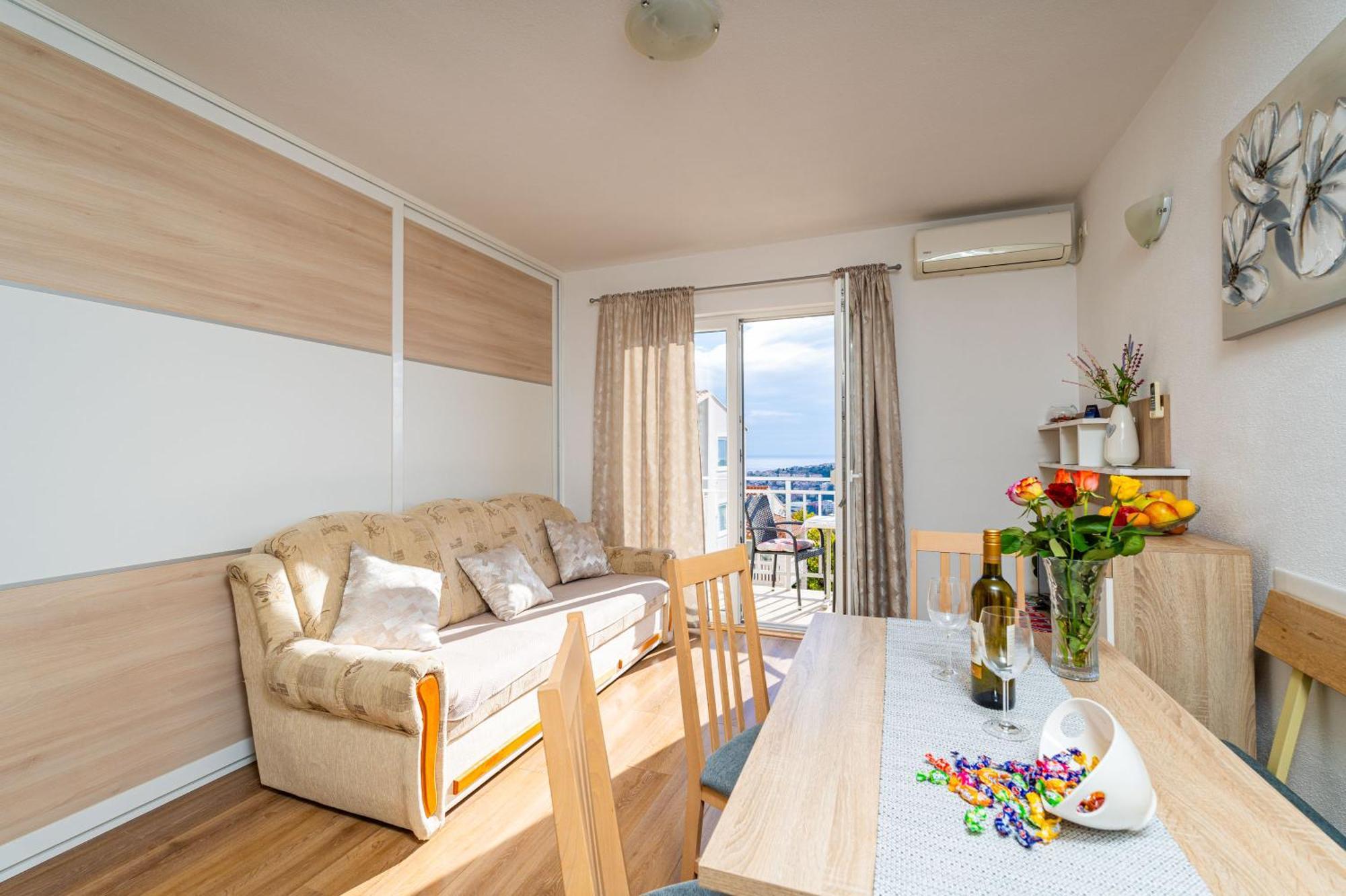 Sea View Apartment Nuncijata Dubrovnik Dış mekan fotoğraf