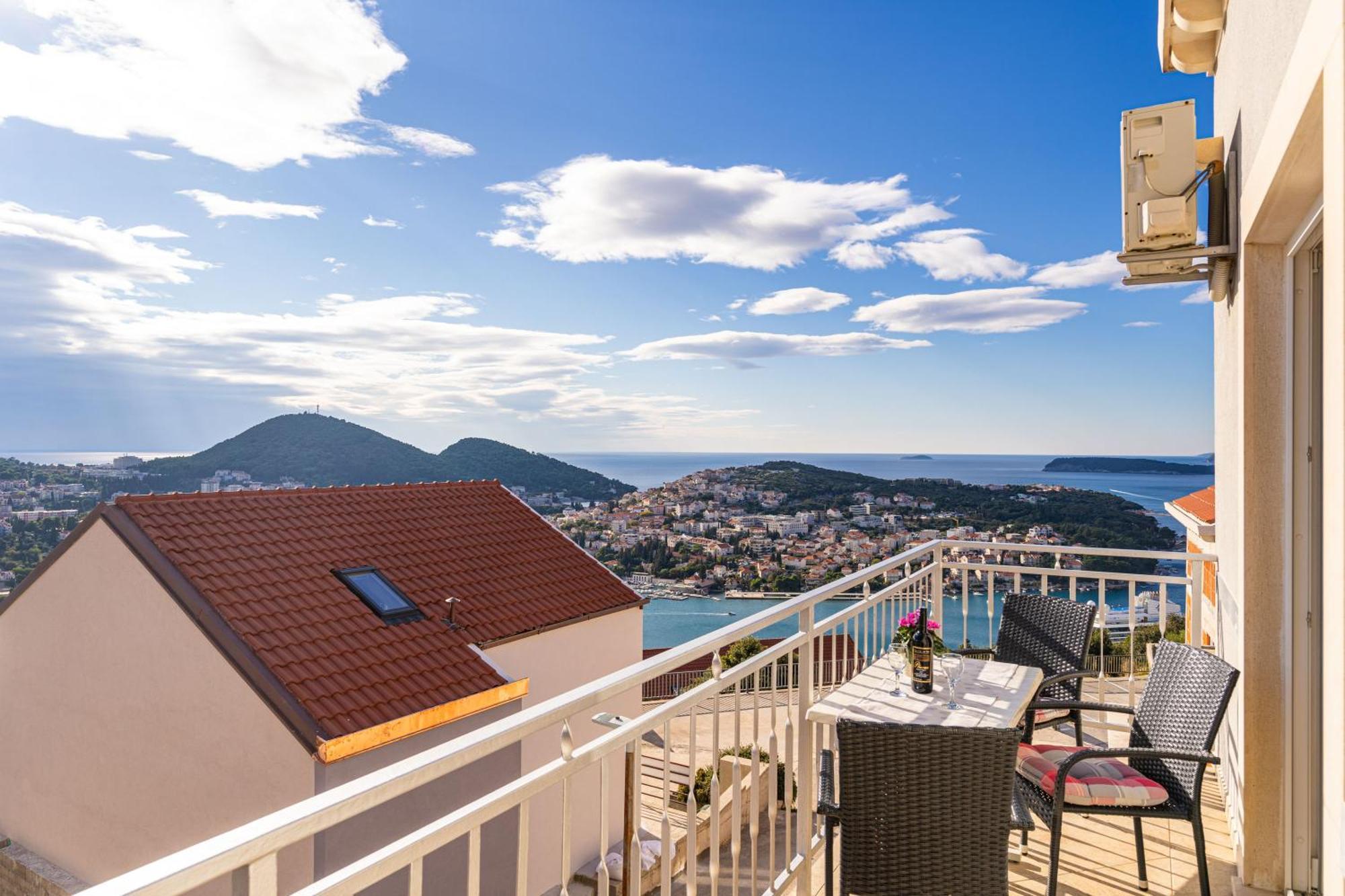 Sea View Apartment Nuncijata Dubrovnik Dış mekan fotoğraf